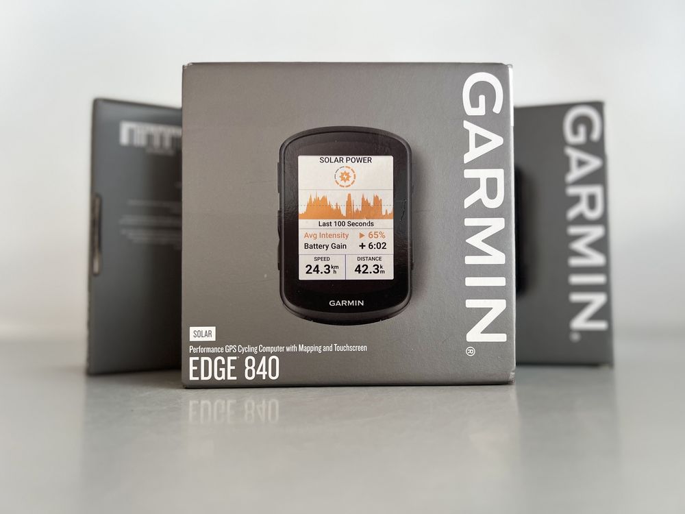 Велонавігатор Garmin Edge 840 Solar (010-02695-21)