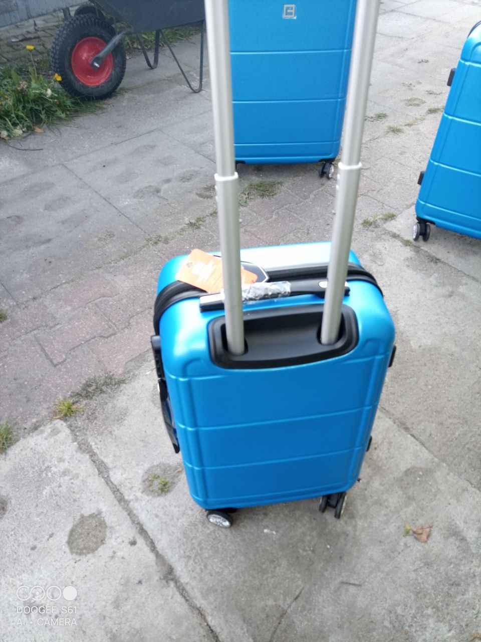 Nowa mała walizka podróżna ABS na 4 kółkach obracanych 360 stopni