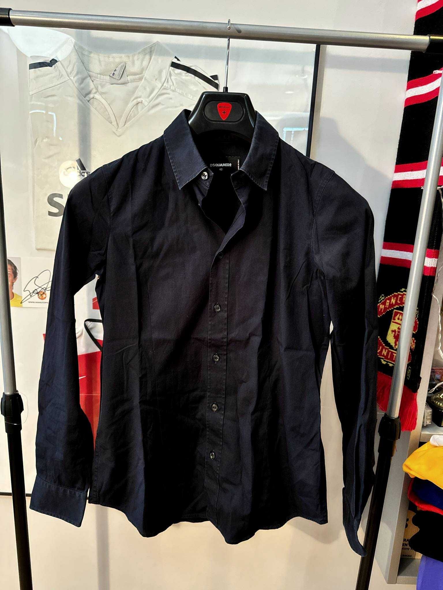 koszula damska DSQ2 Dsquared2 navy r. 42 (XL)