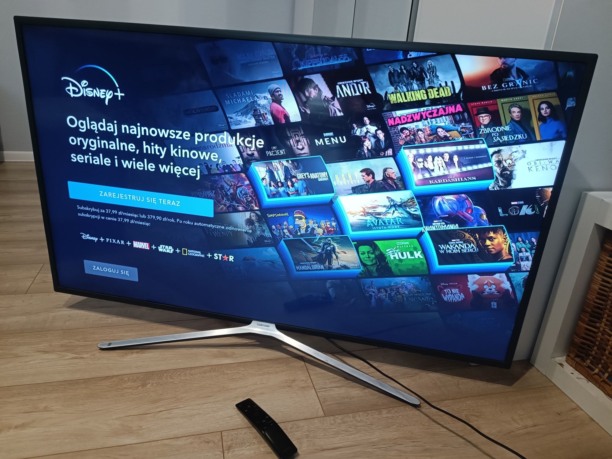 Samsung 55" Smart TV 800Hz Full HD Netflix HBO Rokuten Disney Prime