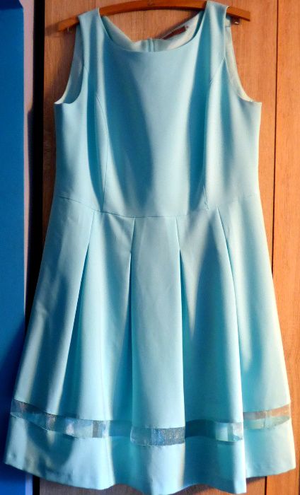 sukienka turkusowa, rozmiar 44