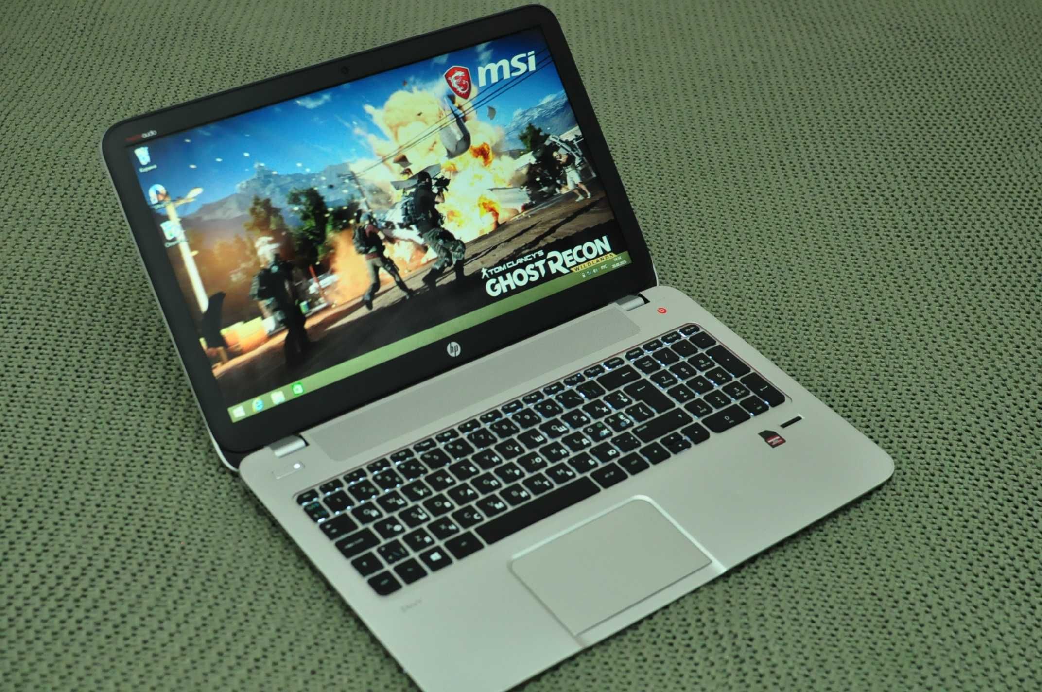 Игровой ноутбук HP Envy (AMD A8/8Gb/1000Gb /video - 2Gb)