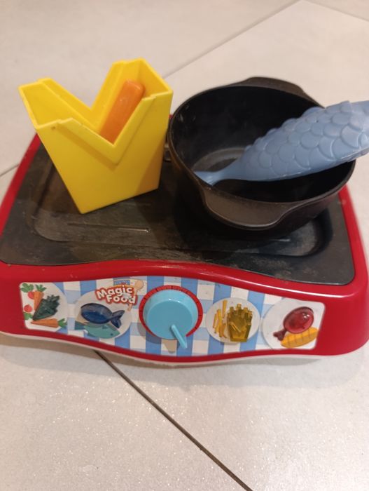 Magic food Tm Toys Magic Fry Zestaw Kuchenny 03727 - Zabawka