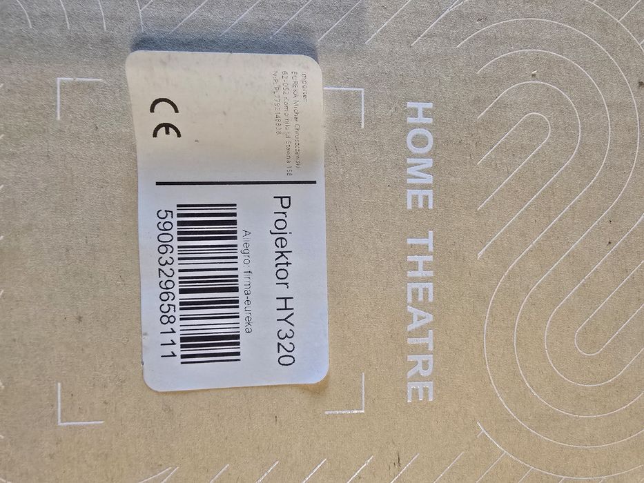 Projektor HY320 Ultra HD rzutnik nowy