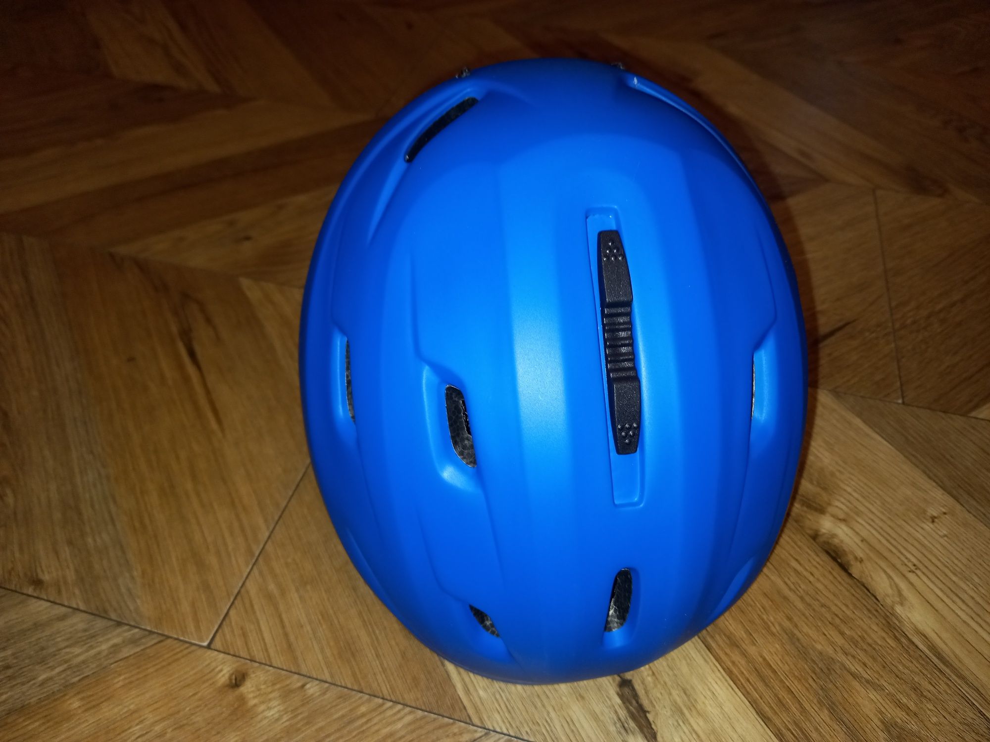 Kask narciarski S 51-53cm niebieski