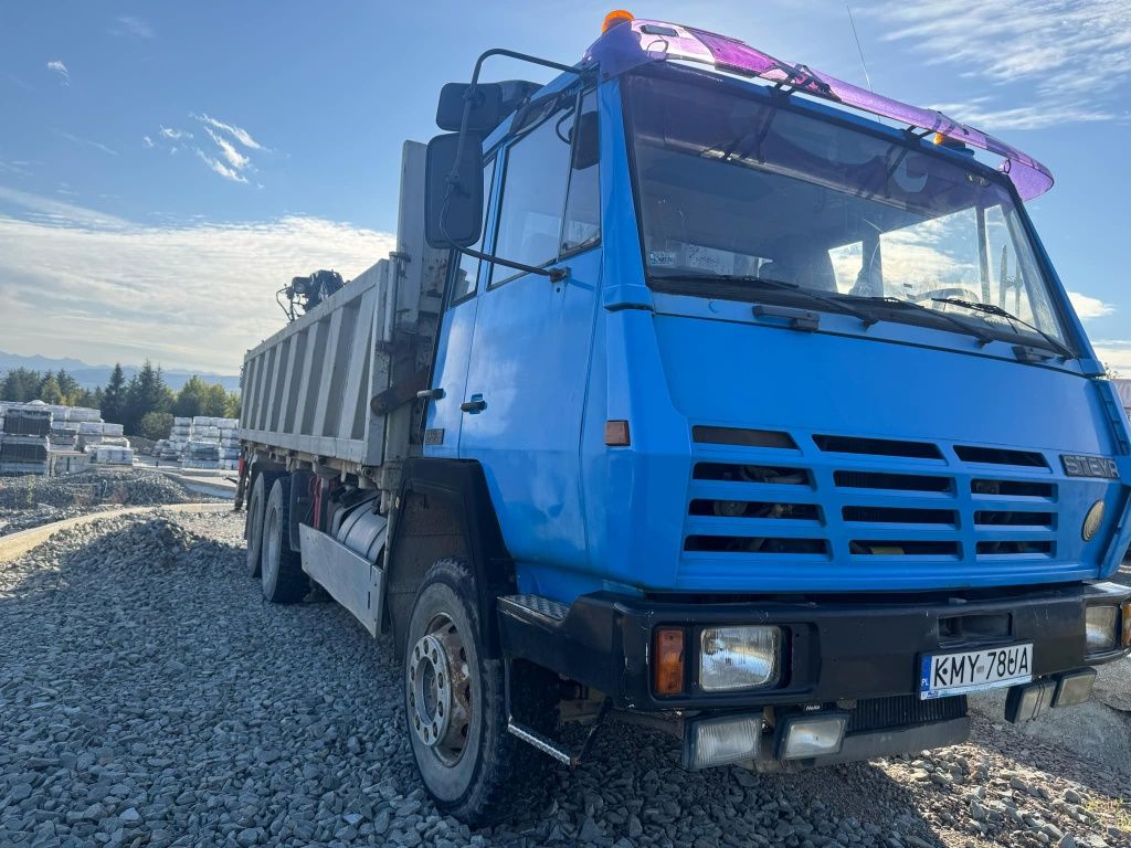 Steyr 6x4 loglift 105z do lasu