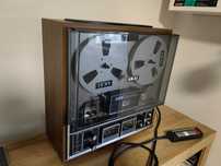 Akai GX285D z pilotem magetofon szpulowy piękny kompletny vintage