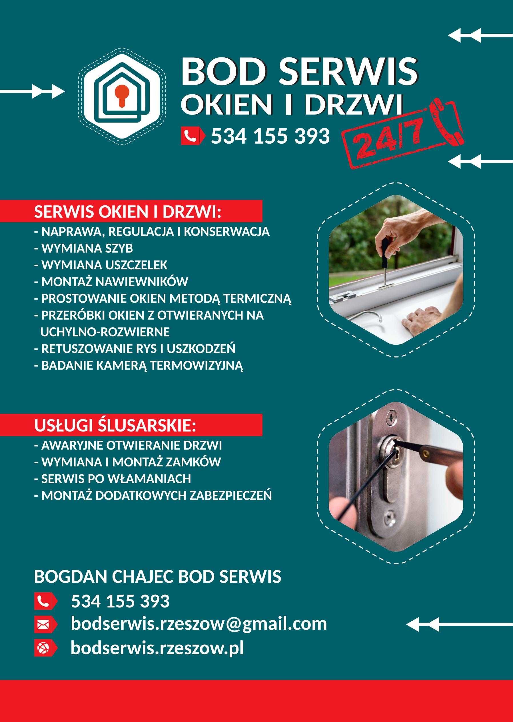 Serwis|Naprawa Okien i Drzwi | AWARYJNE OTWIERANIE DRZWI