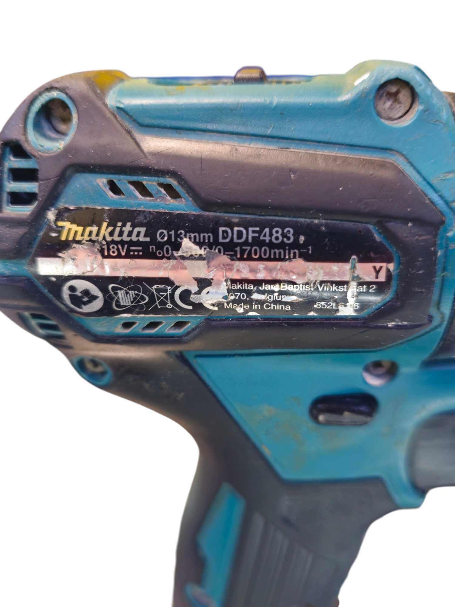 Wiertarko-wkrętarka Makita DDF483 | Aku 5,0Ah | Ład.DC18RC | Komis66