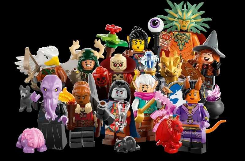 Zestaw 12 minifigurek lego d&d