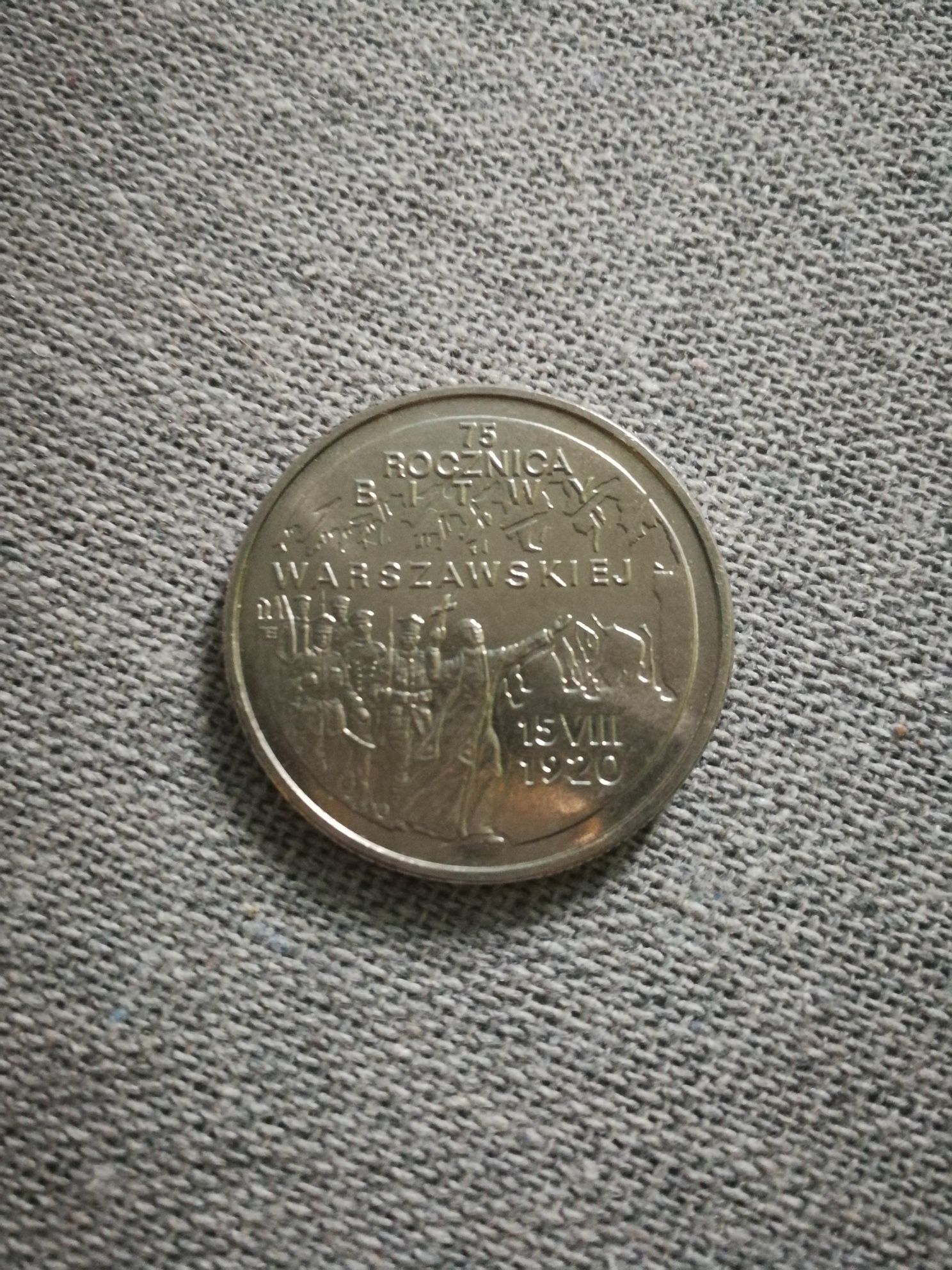 2 zł 1995 PLN 75 rocznica bitwy warszawskiej 15 VIII 1920