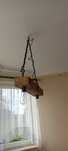 Lampa z belki drewnianej