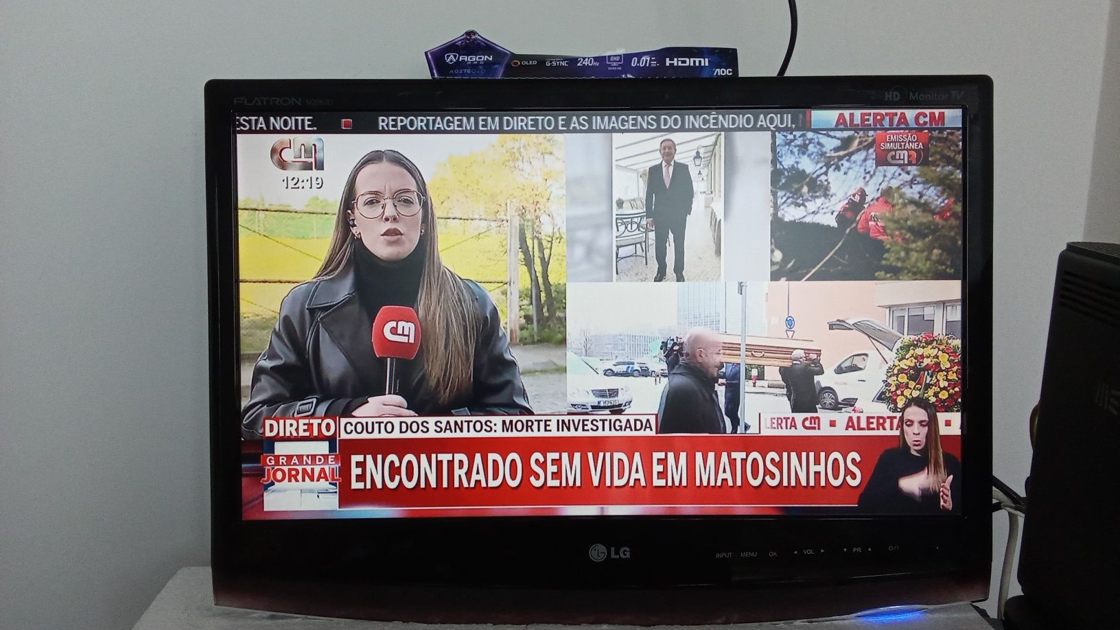 2 TV LCD Marca LG Funcionar  Com 6 Fotos