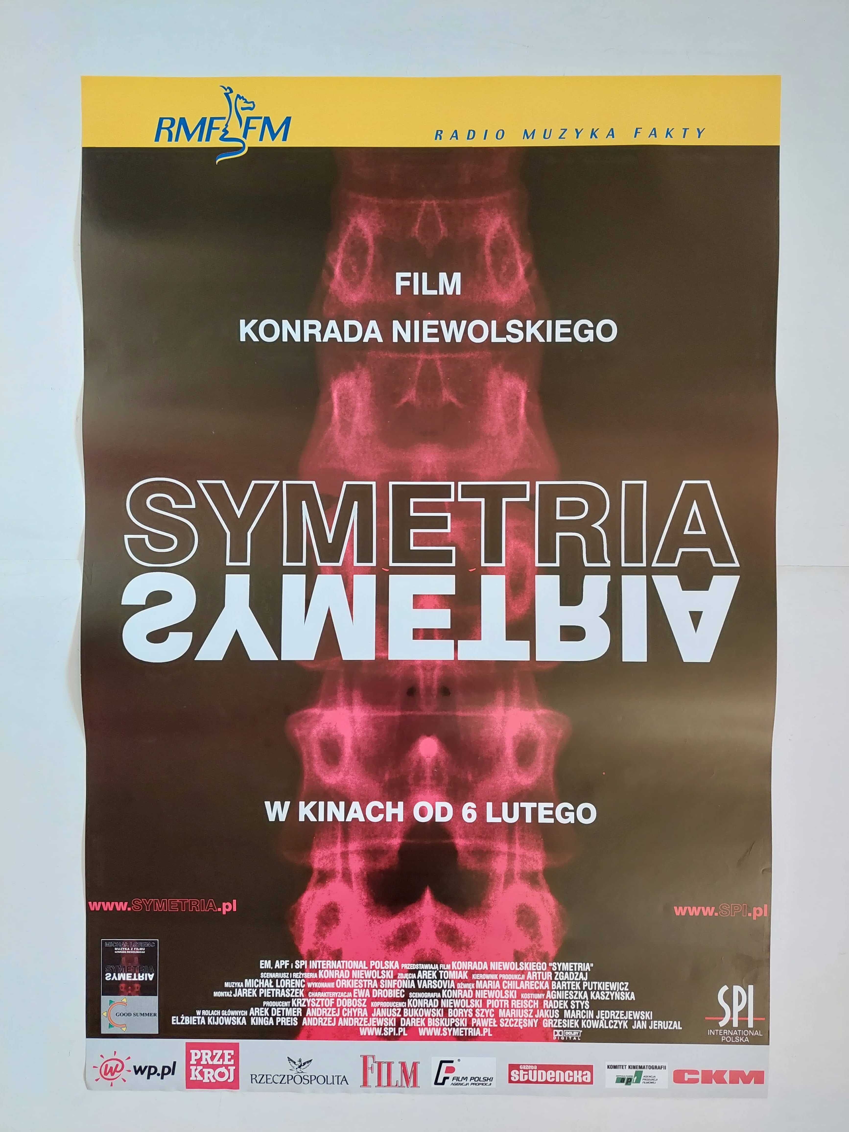 Plakat filmowy oryginalny - Symetria