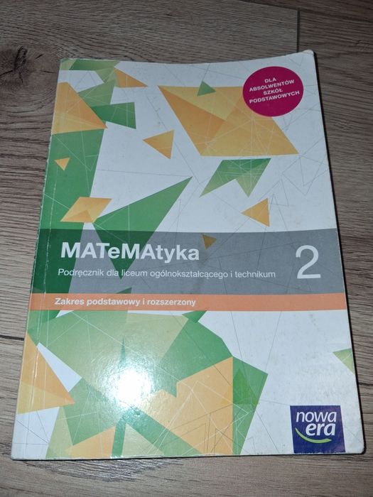 Matematyka 2 Nowa era