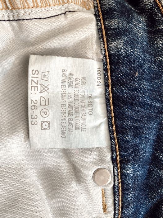 Jeansy spodnie skinny dziury lee przecierane