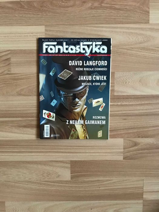 Nowa Fantastyka 5 (296) 2007 Ćwiek Stanisław Lem Neil Gaiman Diuna