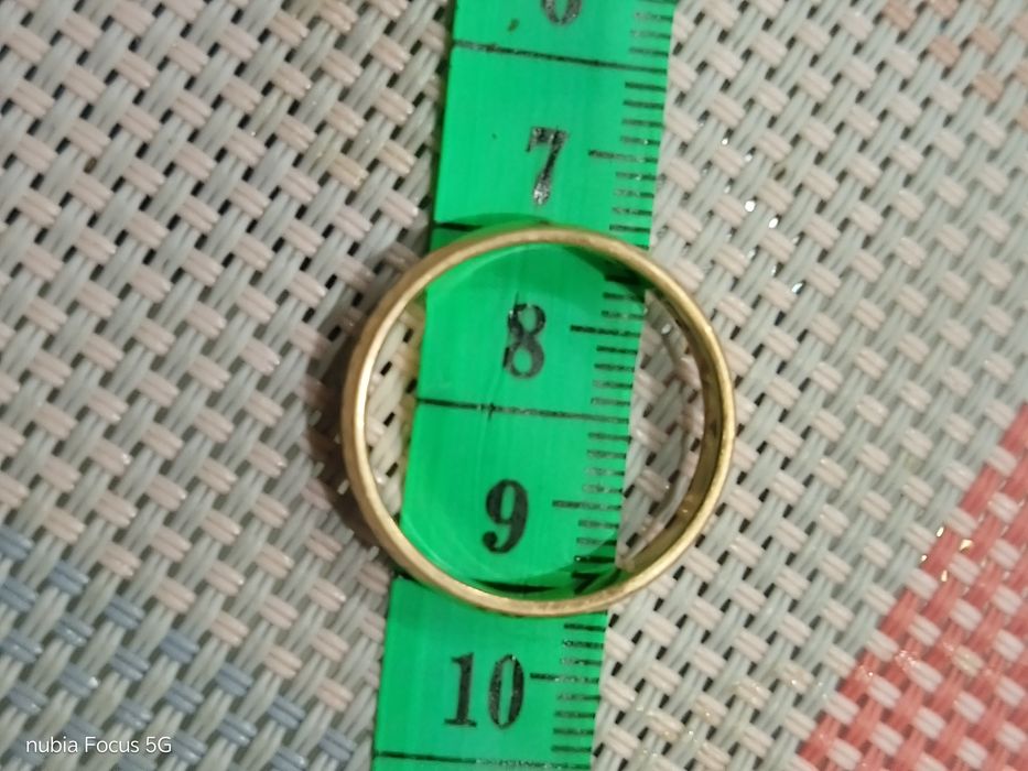 Кольцо золото 585 обручальне 3,75г