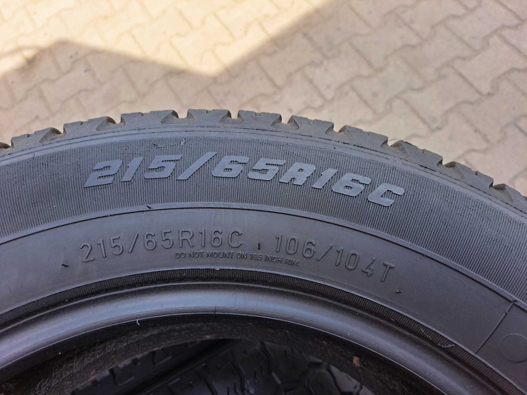 Opony Całoroczne 215/65R16C Goodyear 215/65/16C 4szt Polecam!!