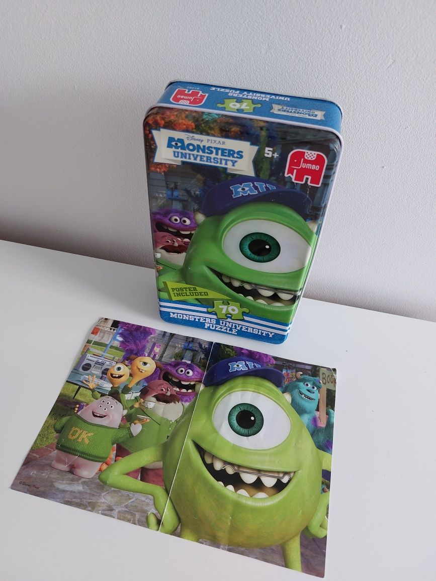 Puzzle Monsters University Disney 5+ Uniwersytet Potworny