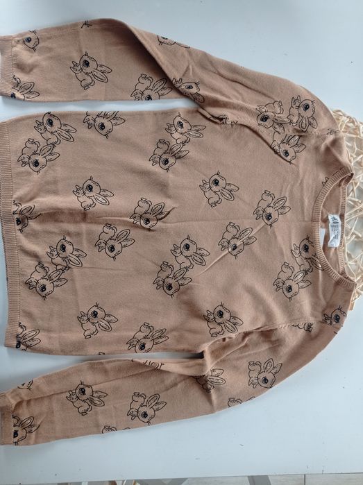 Sweterek zajączki 134/140