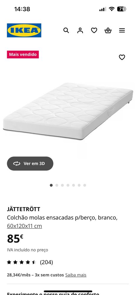 Berço Ikea - Gulliver