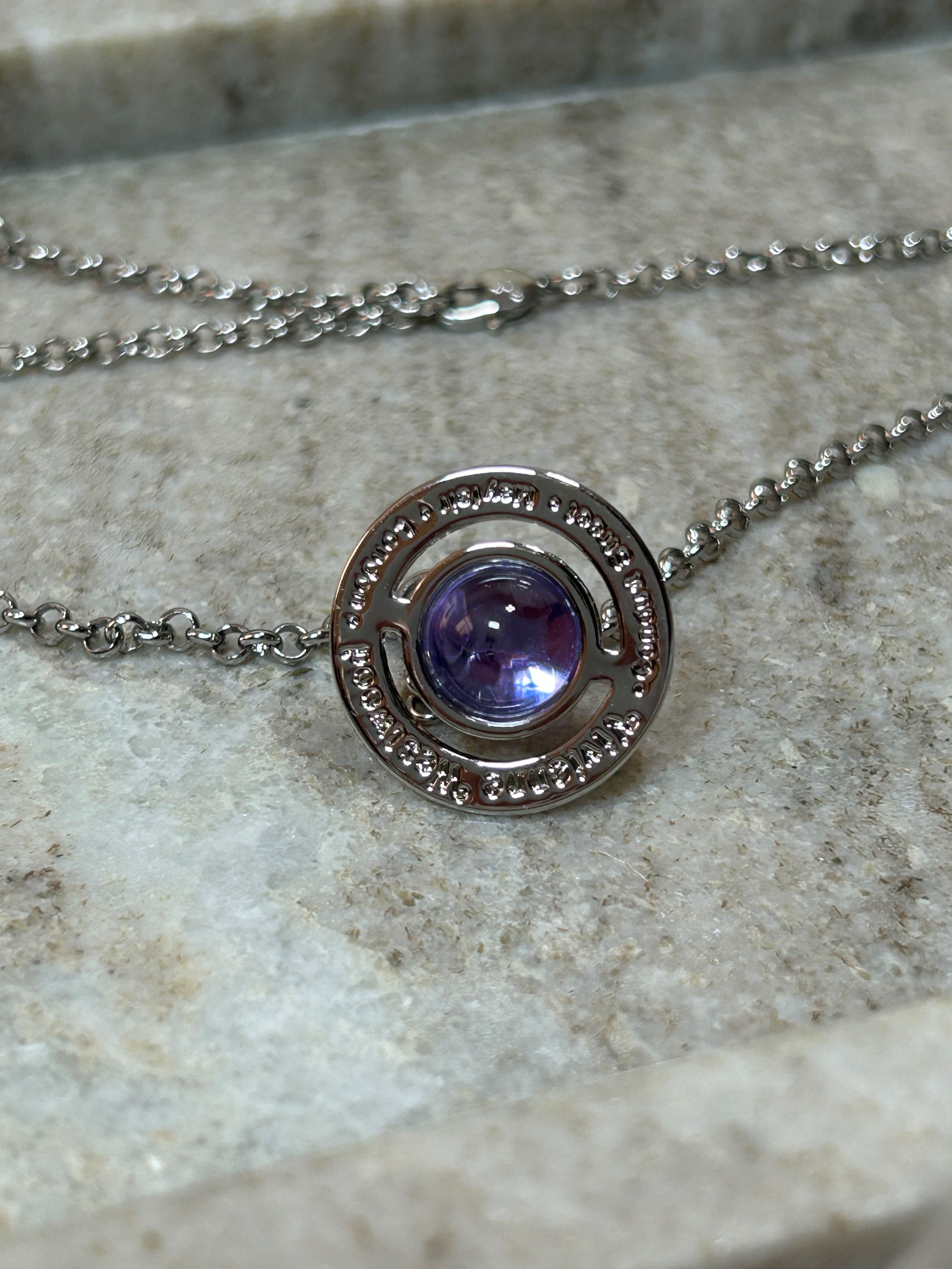 Подвеска Vivienne Westwood Mini Orb Purple