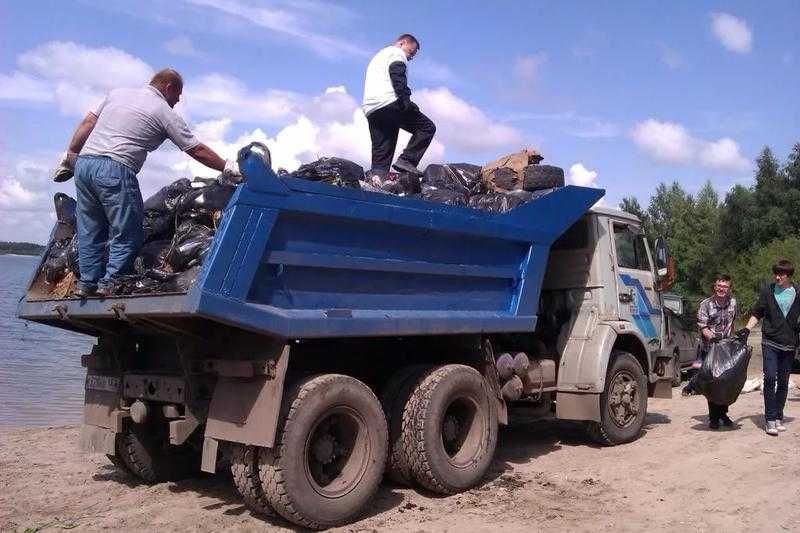 Вивіз сміття Камаз Зіл Бус. Вантажники