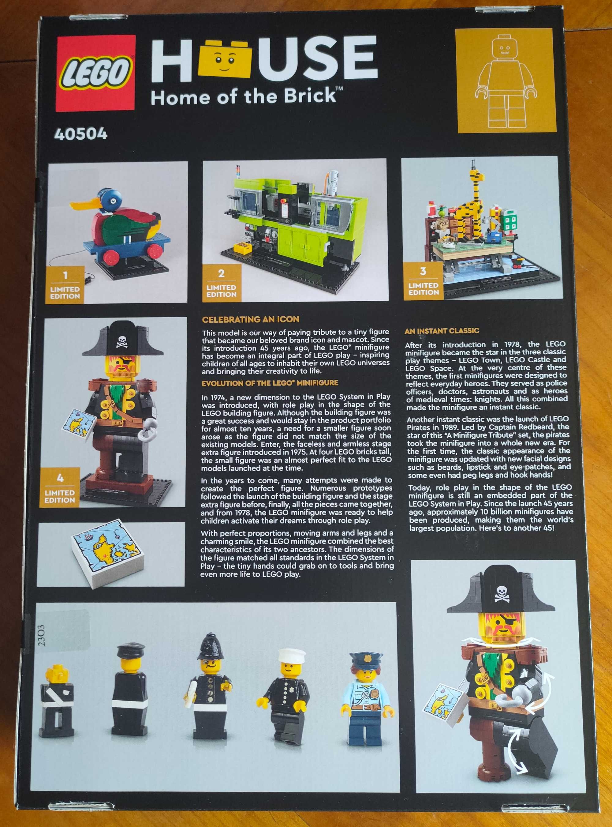 LEGO PIRATES - 40504 - Kapitan Rudobrody - MISB