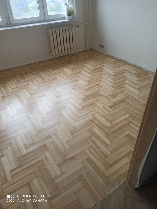 Cyklinowanie bezpyłowe, renowacja podłóg i schodów, parkiet