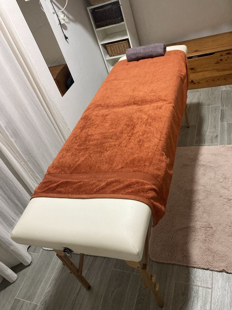 Massagem de relaxamento e drenagem