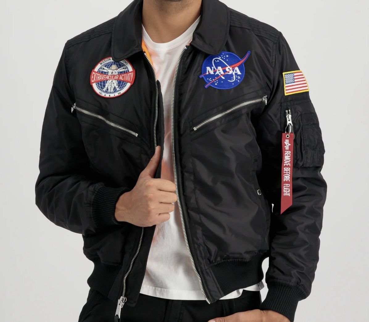 Nowa kurtka bomberka  Flyers Alpha industries nasa xl