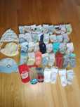 Skarpetki 15-18, czapeczki dla chlopca