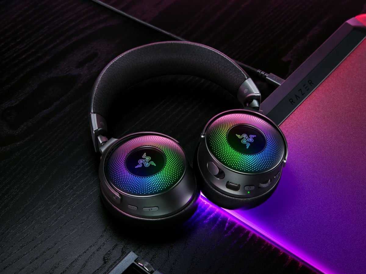 Навушники Razer Kraken V4 Pro Wireless (ігрові, бeздротові)