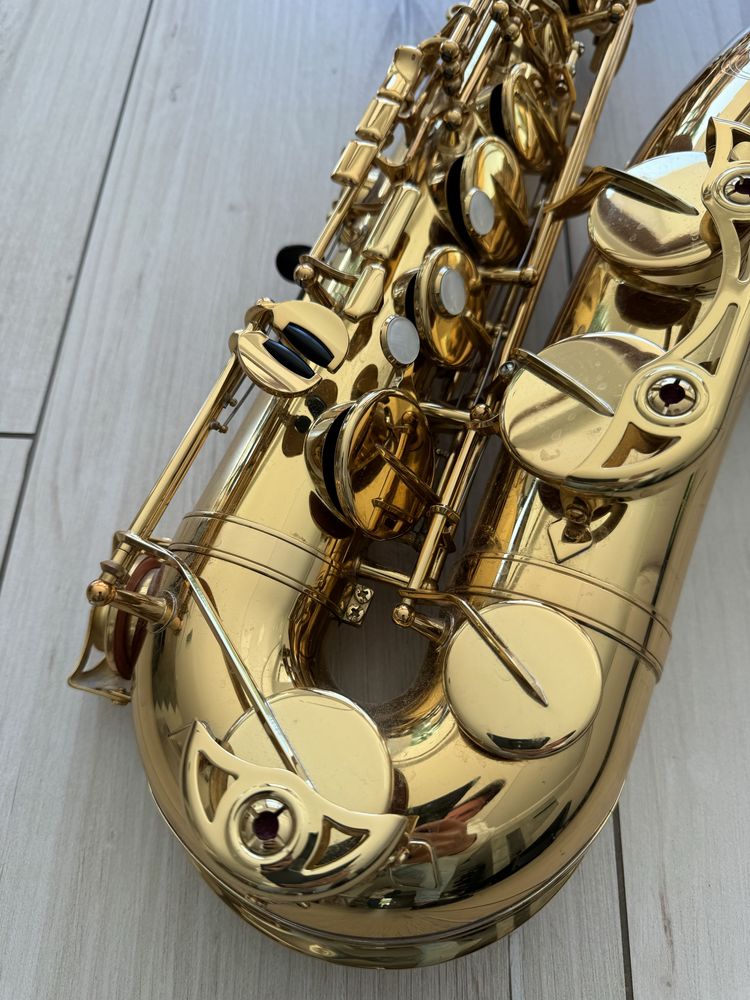 Saxstore Saksofon tenorowy Yamaha Plutus,fajka 24k zloto,jak 475 Japan