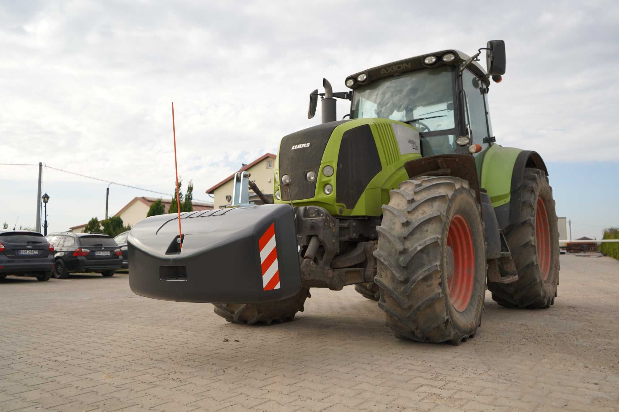 Balasty betonowe różne wagi malowane wytrzymałe NOWE Metal-Plast