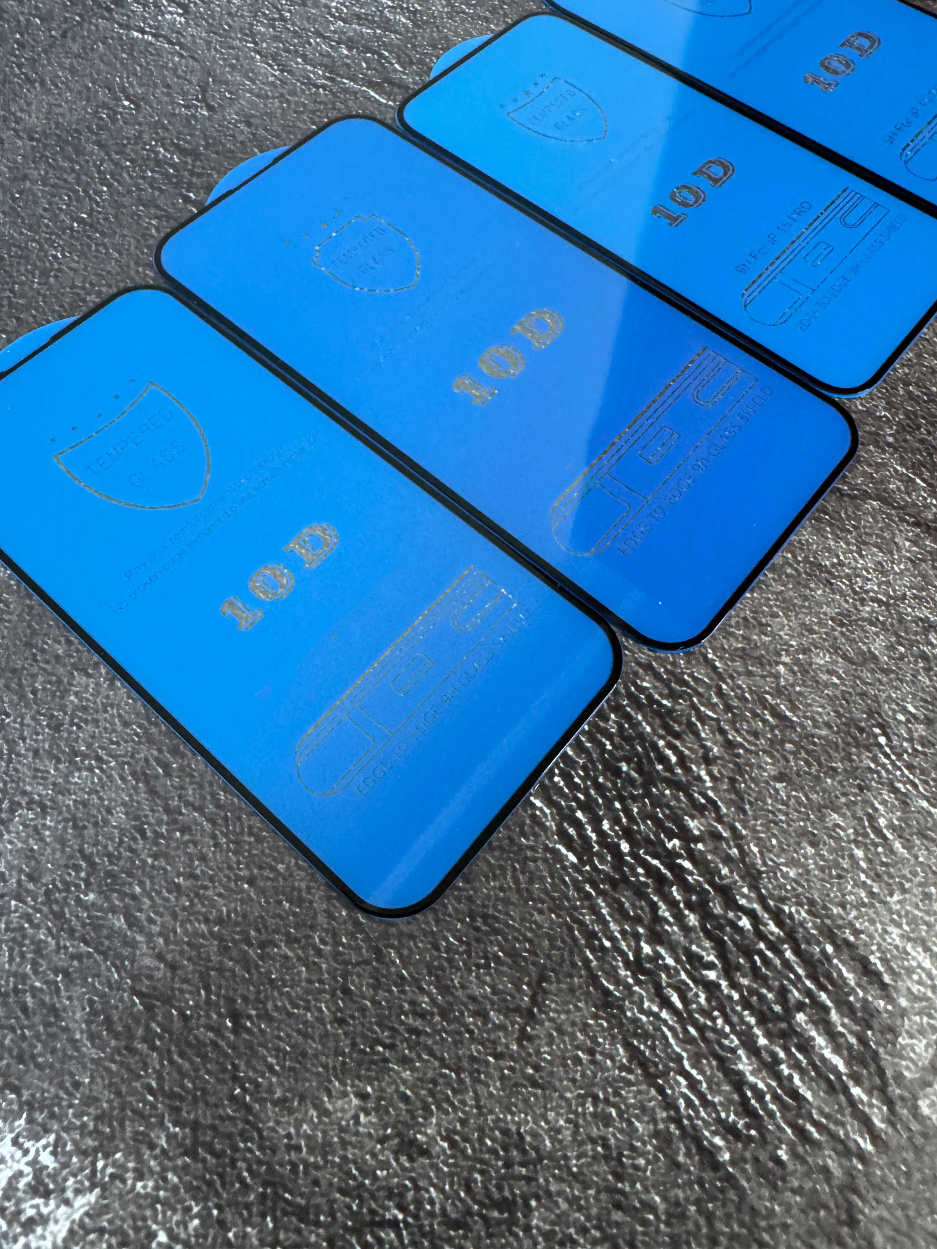 Захисне скло 10D iPhone 13 14 15 Pro Max Айфон стекло Plus mini