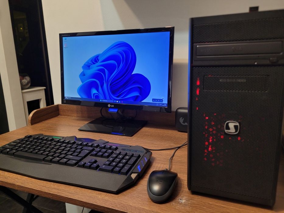 Tanio Wydajny PC - 4x3.8GHz/ GTX_960_4GB/ 22"_FullHD/16GB/Ssd+Hdd