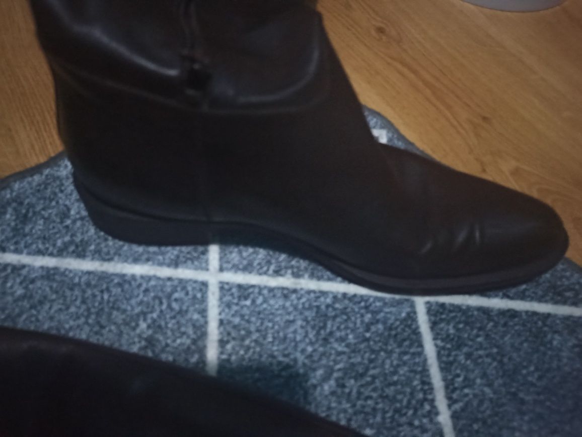 Włoskie skórzane buty