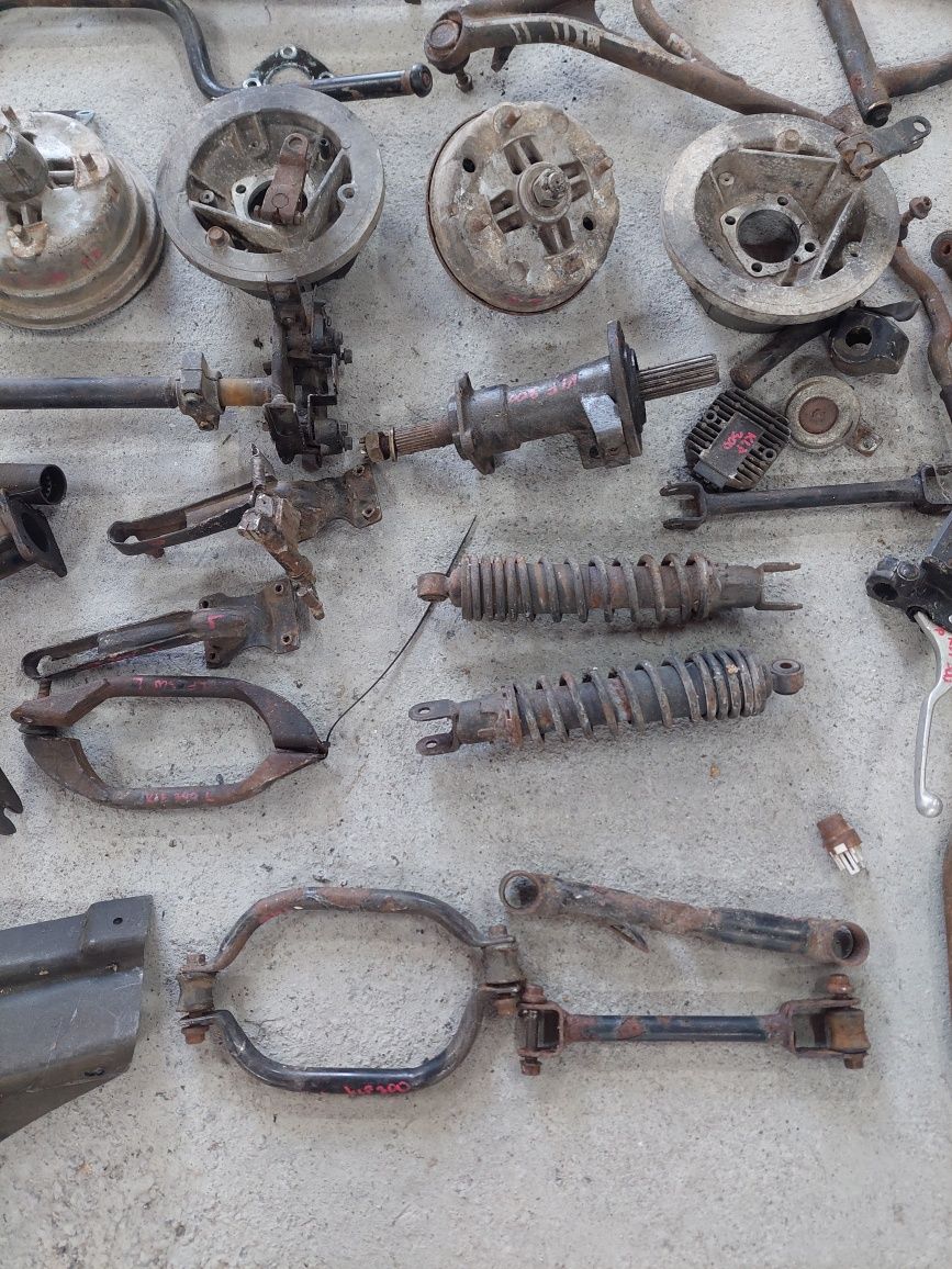 Kawasaki klf 300 amortyzator wahacz alternator bęben kolumna  piasta