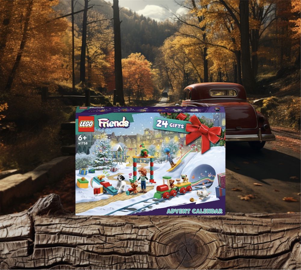 ZESTAW LEGO Friends Kalendarz adwentowy 41758 Klocki Prezent! Okazja!