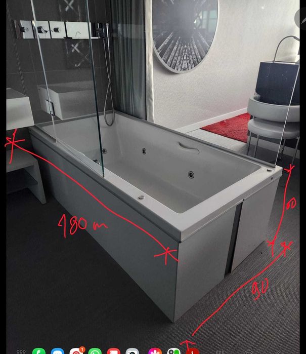 Vendo 10 banheiras de hidromassagem (150 eurosx10)