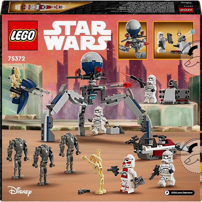 LEGO Star Wars 75372 Zestaw bitewny z żołnierzem armii klonów
