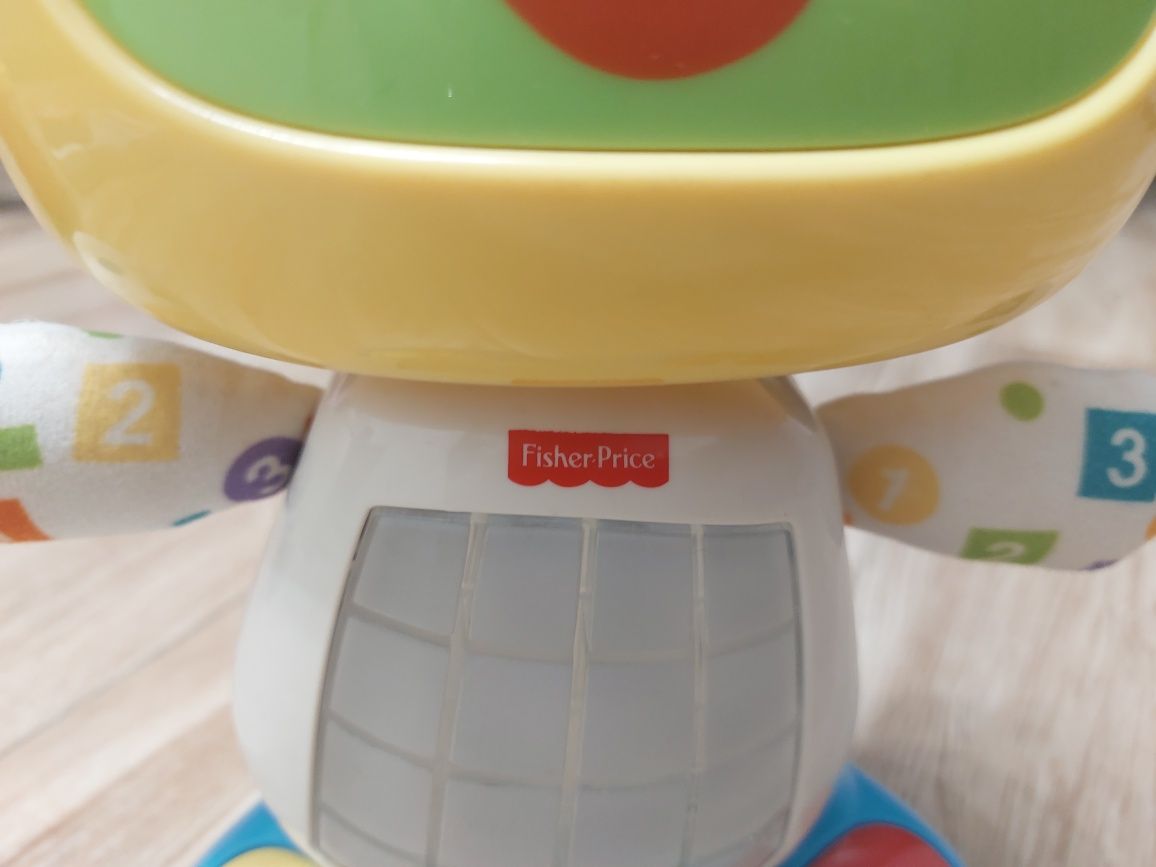 ROBOT BEBO FISHER PRICE POLSKI duża interaktywna ZABAWKA śpiewa tańczy