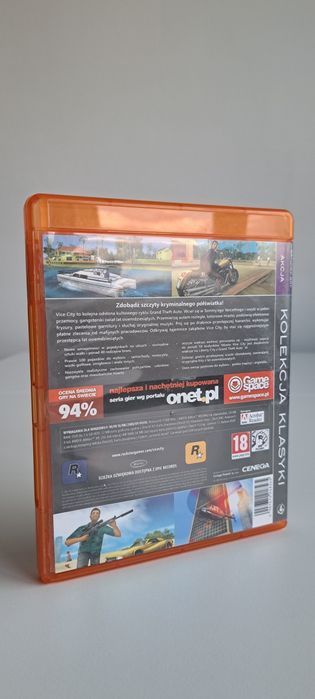 Sprzedam grę na PC gta grand theft auto - vice city.
