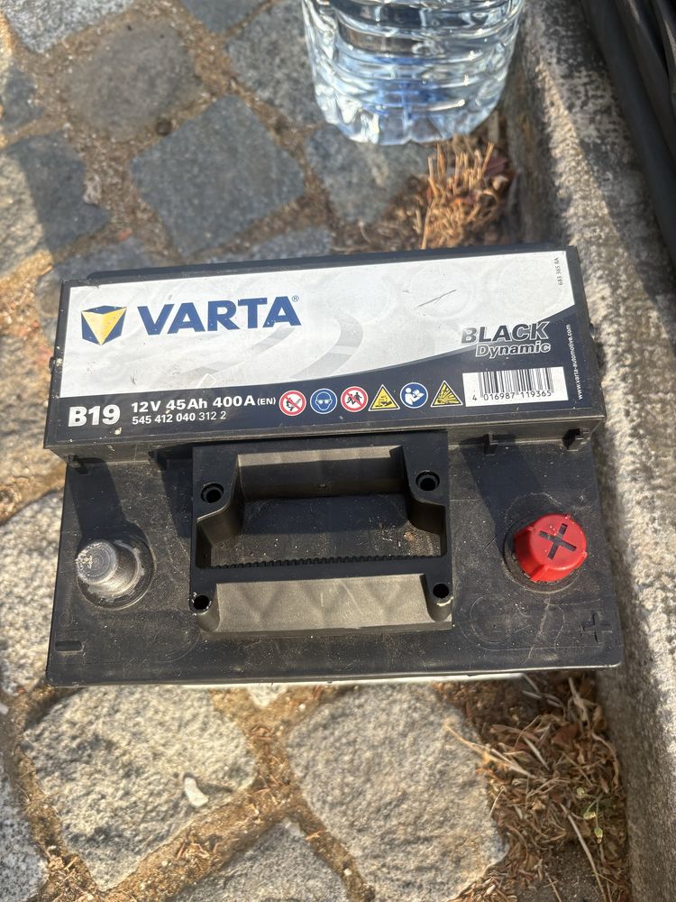 Bateria varta usada