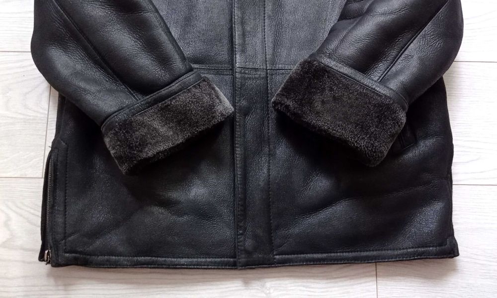 Дешево! Натуральная Мужская Дубленка VERDONNI / Куртка / Пальто / зима