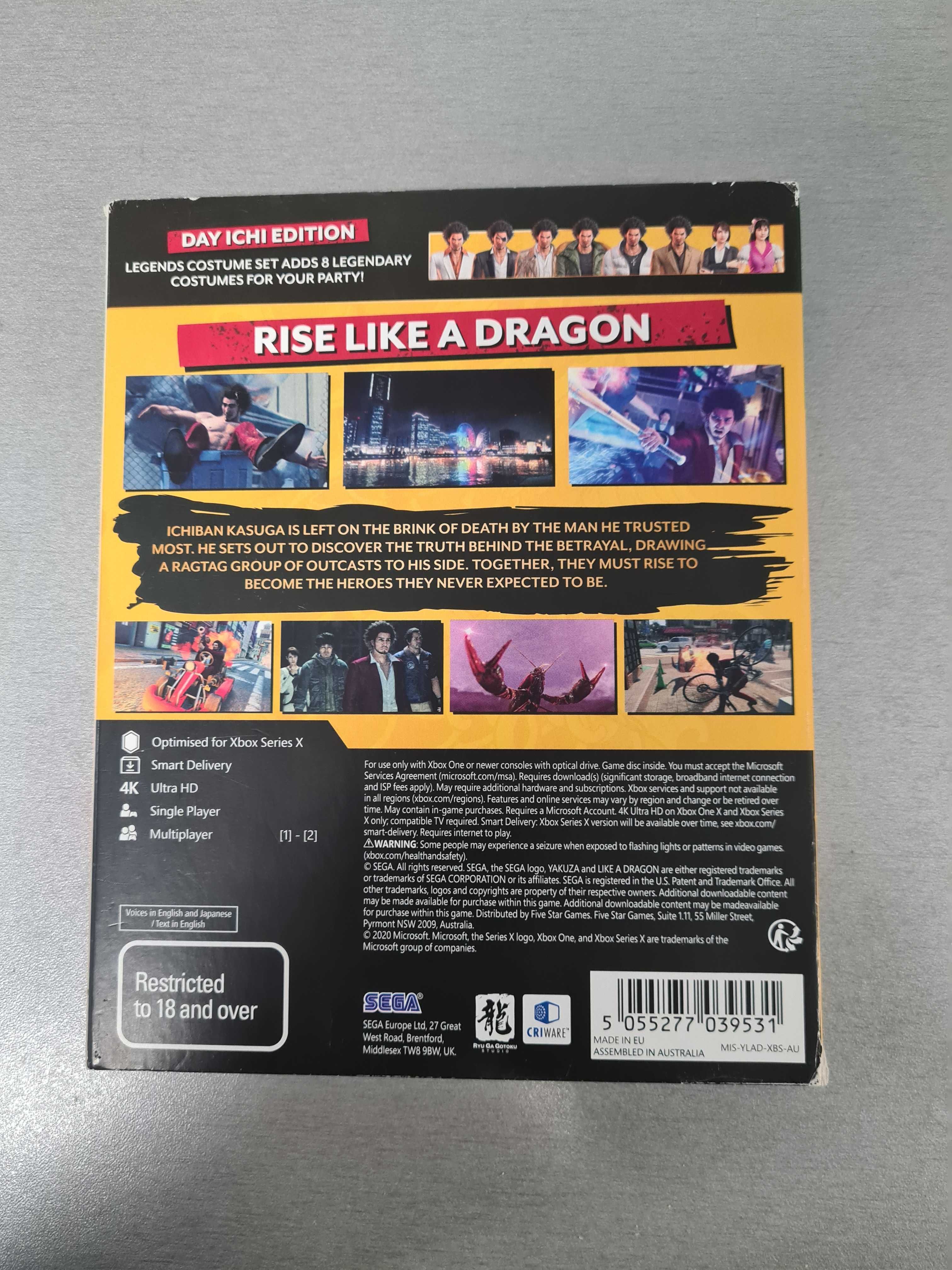 Gra Like A Dragon XBOX SERIES X