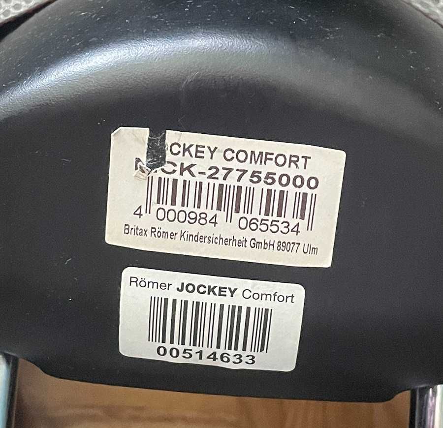 Fotelik Rowerowy Romer Jockey Comfort (odchylany)