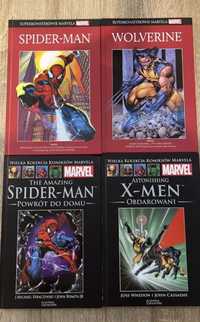 Komiksy Spider Man oraz x men